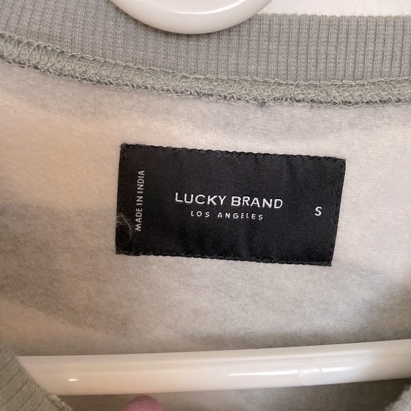 Lucky Brand Camouflage Crewneck Sweater - Size S - Picture 4 of 11